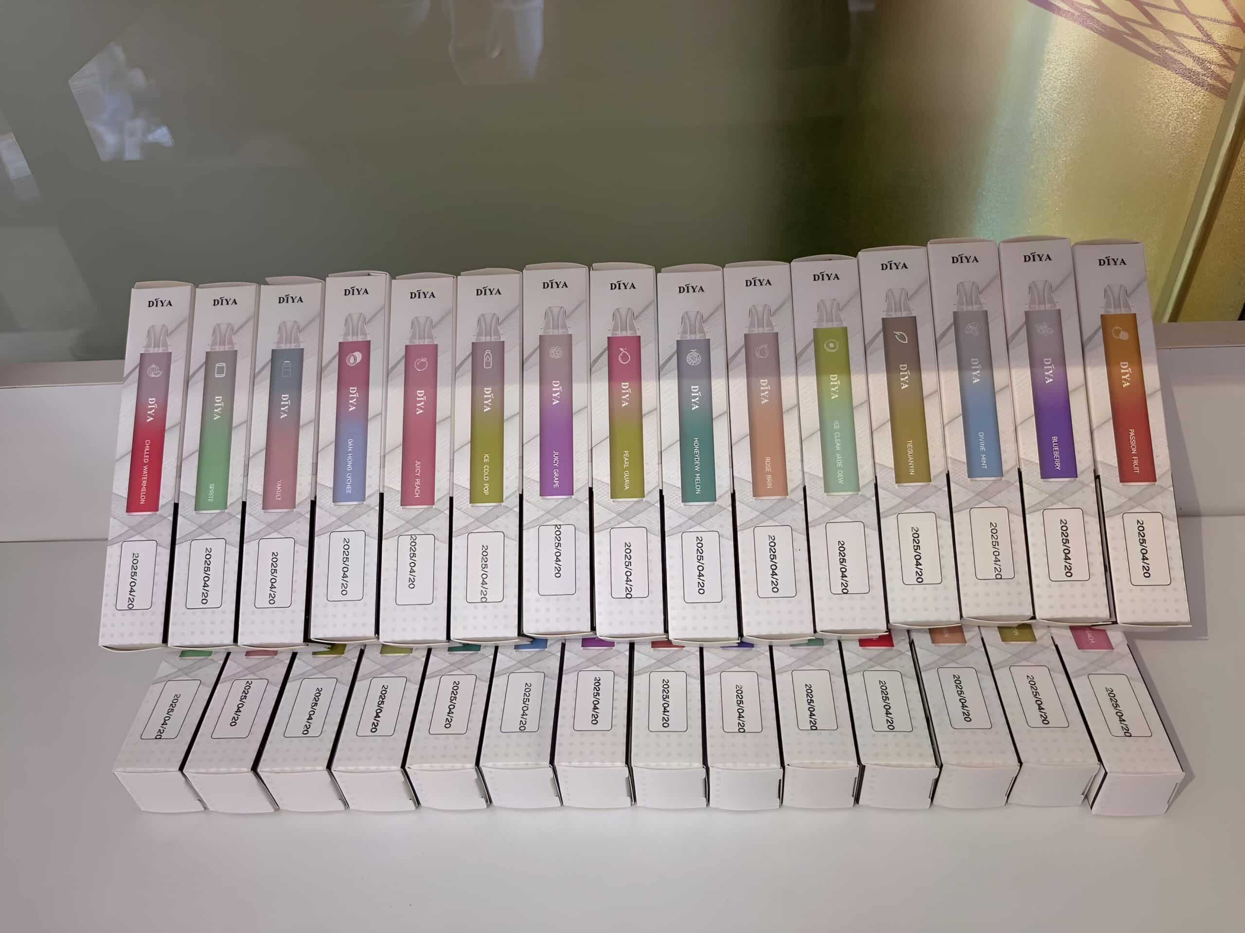 新款上市 Diya 7500 Puffs 拋棄式電子煙 叮啞一次性煙桿 711到付 - 图片 4