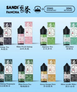 【SANDI梵茶煙油】30ml/35mg茶系丁鹽|8款茶韻還原|日本原裝|台灣現貨