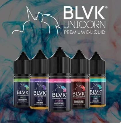 🦄【美國原裝BLVK E-Liquid 獨角獸】 30ml/35mg 小煙煙油|多口味鹽尼古丁|台灣現貨711到付